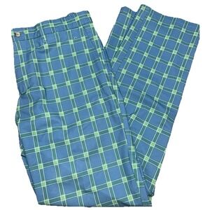J Lindenberg Performance‎ Plaid Slim Fit Men's Golf Pants Size 34x34